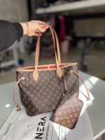 کیف  neverfull طرح lv استر راه راه ارجینال - Image 4